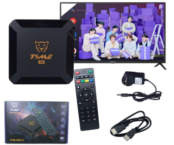 TVB-48017 TV BOX 1+8G 4K TIME WIFI               TVB-48013