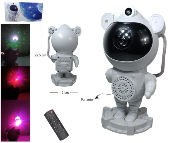 BT-21011 PROYECTOR ASTRONAUTA CON PARLANTE/BT        TW-007
