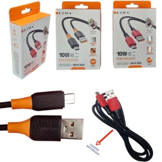 CABLE EZRA DE 2A USB-V8 DE 10W REFORZADO              W82