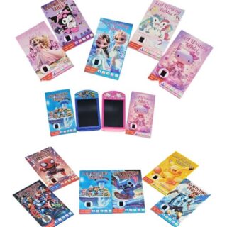 PIZARRA MAGICA 8" VARIOS PERSONAJES WZ-8102