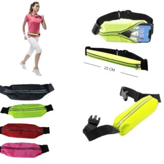 FUNDA RIÑONERA SPORT SOLO NEGRO          YD030