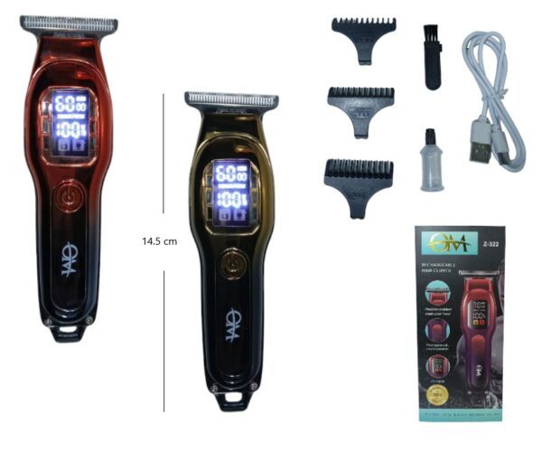 CORTA PELO OM RECARGABLE 3W AF-3013                 Z-322