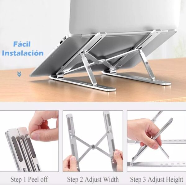 SOPORTE PARA TABLET - NOTEBOOK REFORZADO METAL         A-2071-2