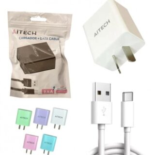 CARGADOR EN BOLSA AITECH 2,4A TIPO C             AICP060150X