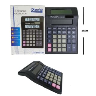 CALCULADORA KARUIDA DOBLE VISOR 12 DIGITOS            CT-8122-120
