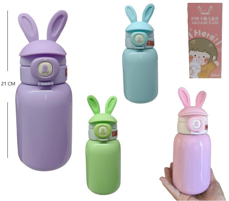 BOTELLA TERMICA 500ML VACUUM FLASK           ISA-822