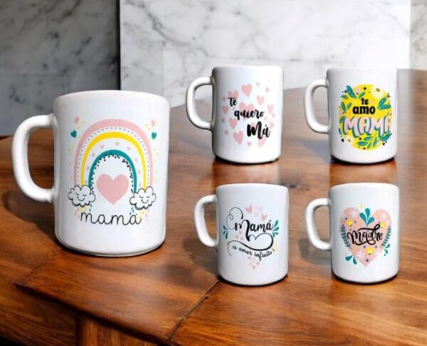 TAZA CERAMICA FELIZ DIA MAMA             K-TZ001/LOE51