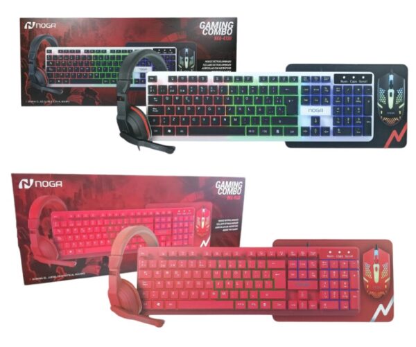 KIT COMBO GAMER 4 EN 1 NOGA          NKB-413N