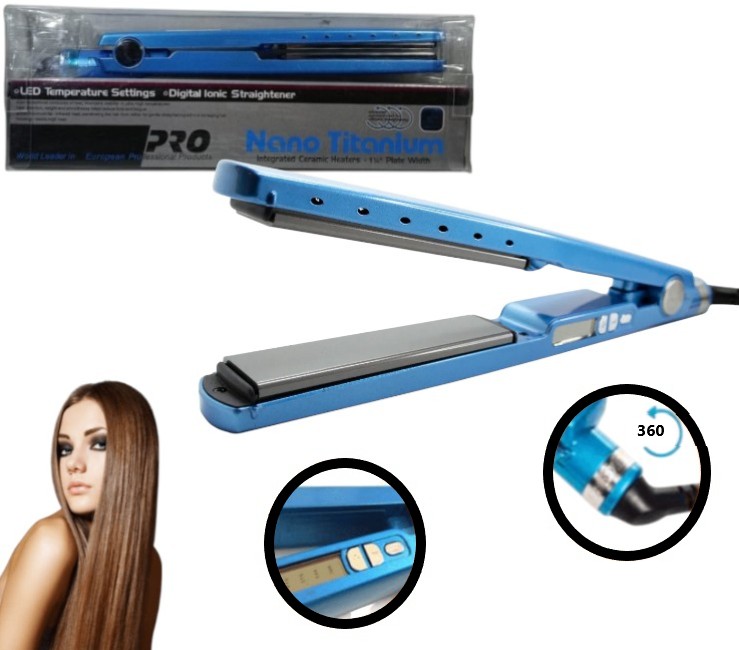 PLANCHA DE PELO 250°C NANO TITANIUM VT3301(CELEST S-1134