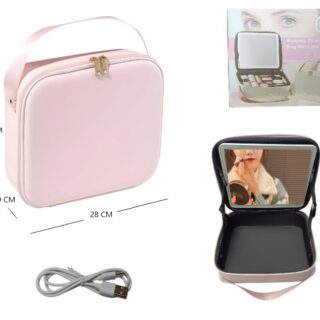 ORGANIZADOR DE MAQUILLAJE ESPEJO CON LUZ XR-6600