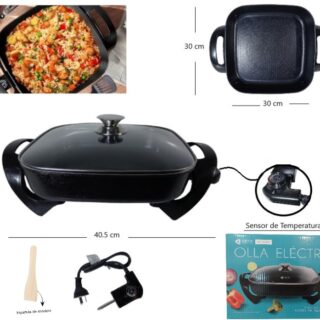 OLLA ELECTRICA CUADRADA 1300W OR-5050 ORYX           EEL0035