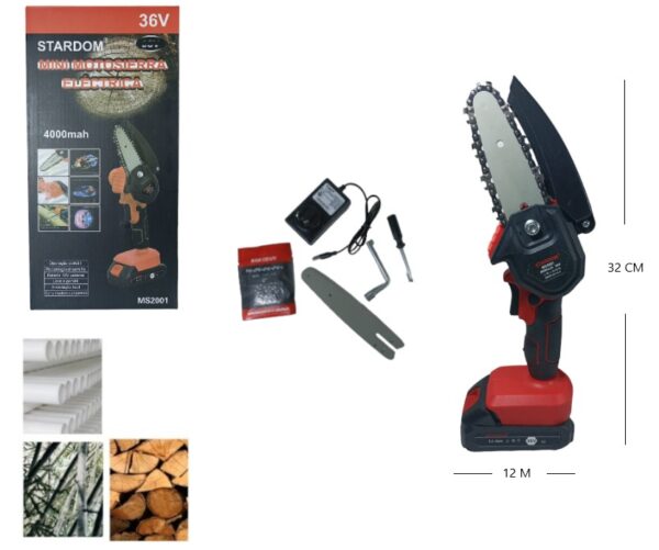 MOTOSIERRA ELECTRICA 36V 4000MAH MS2001              EL637