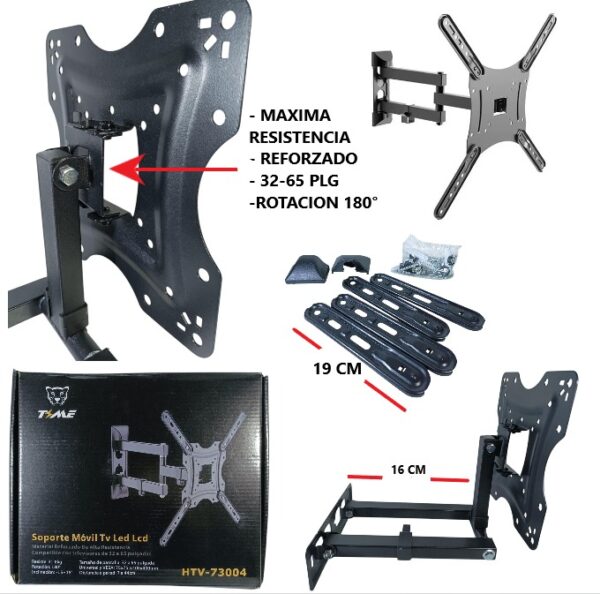 SOPORTE TV REFORZADO BRAZO 32-65 PLG              HTV-73004