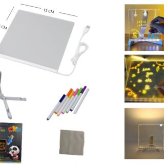 LED-83052 PIZARRA LED MARCADORES 15X15CM LED-83038