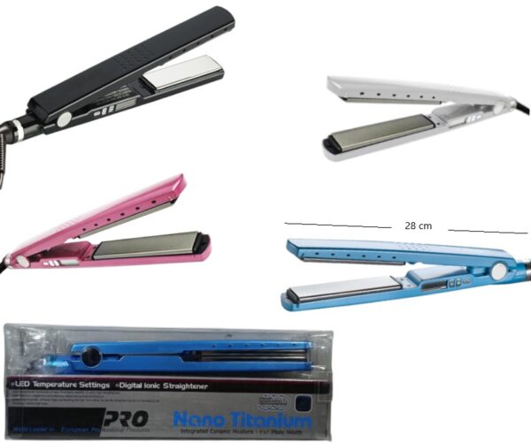 PLANCHA DE PELO 250°C NANO TITANIUM               S-1134