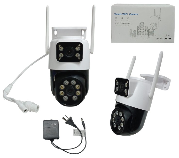 CAMARA IP CON WIFI IP66 BAJO TECHO           VC80-VC8-PT