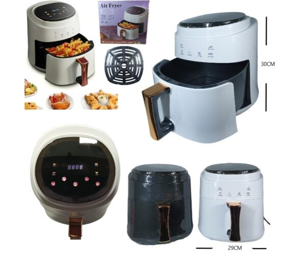FREIDORA DE AIRE 8L 1400W TACTIL LCD                FRE-5808