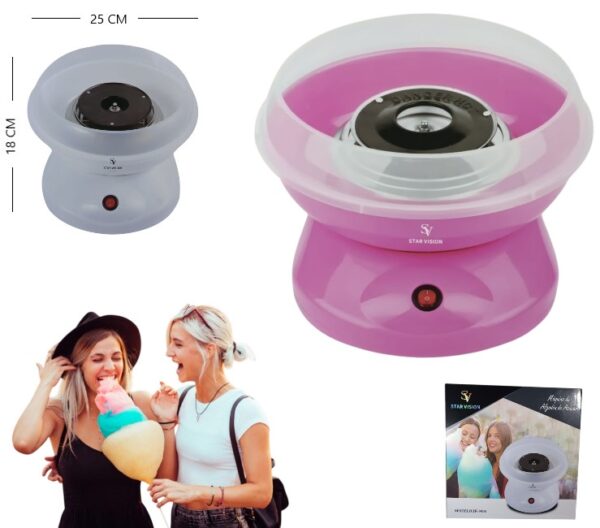 MAQUINA DE ALGODON DE AZUCAR STAR VISION 500W         JK-M05