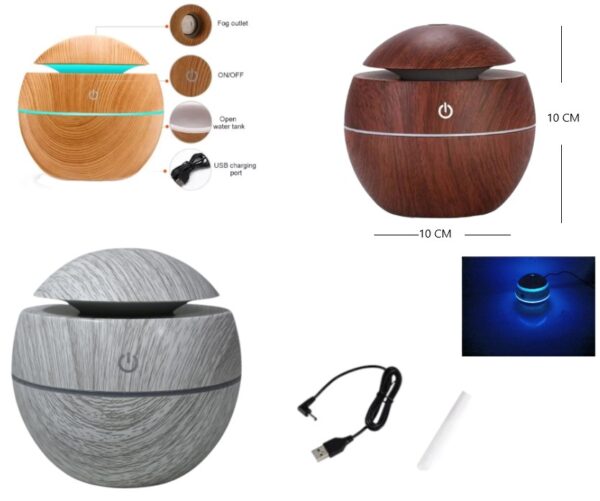 HMF-91053 HUMIDIFICADOR 7 LED HMF-91043          KP-1503