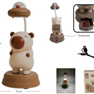 VELADOR CAPYBARA OVNI LED-83061