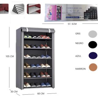 ORGANIZADOR DE ZAPATOS 6 NIVELES          R-10