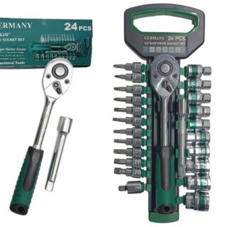 SET DE LLAVE TUBO 24PCS           XR-24