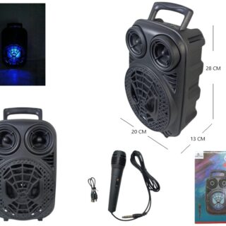 PARLANTE 6.5PLG LEGATUS C/MICROFONO LP-602             LP-603