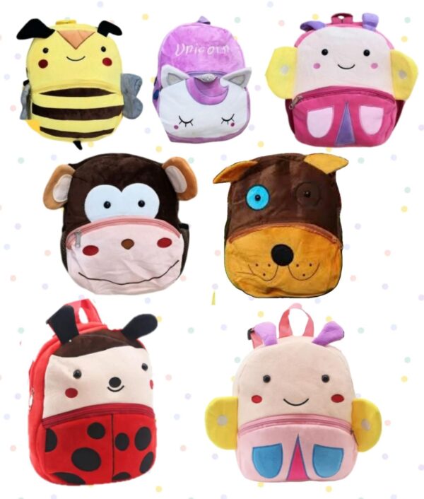 MOCHILA PELUCHE ANIMALITOS              99336