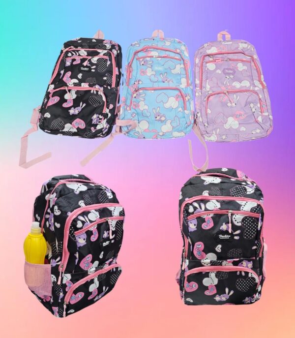MOCHILA JUVENIL NENA CONEJO              A240-10
