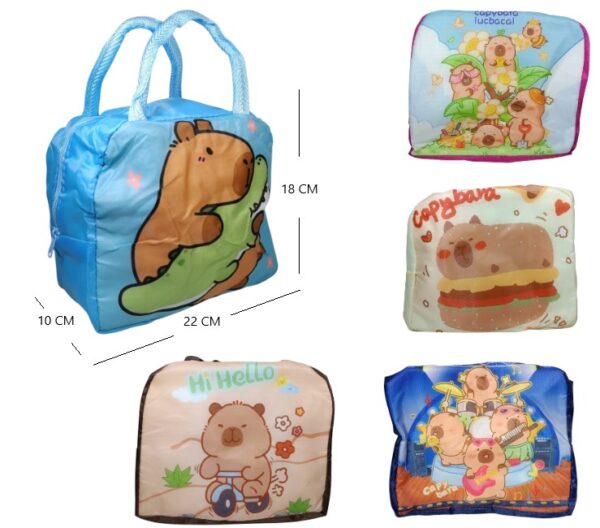 LONCHERA TERMICA INFANTIL CAPYBARA            KP-2808