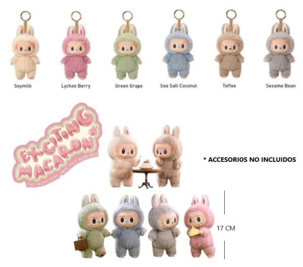 PELUCHE LABUBU SORPRESA S/LUZ S/SONIDO A0661            BALA-12
