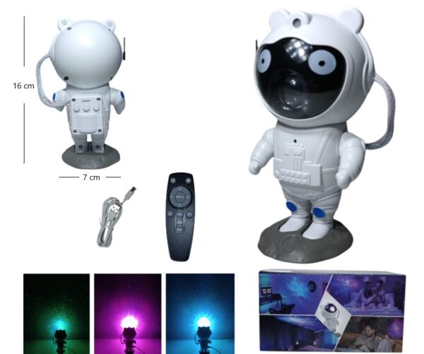 LED-83041 PROYECTOR ASTRONAUTA GALAXIA LASER         LED-83037