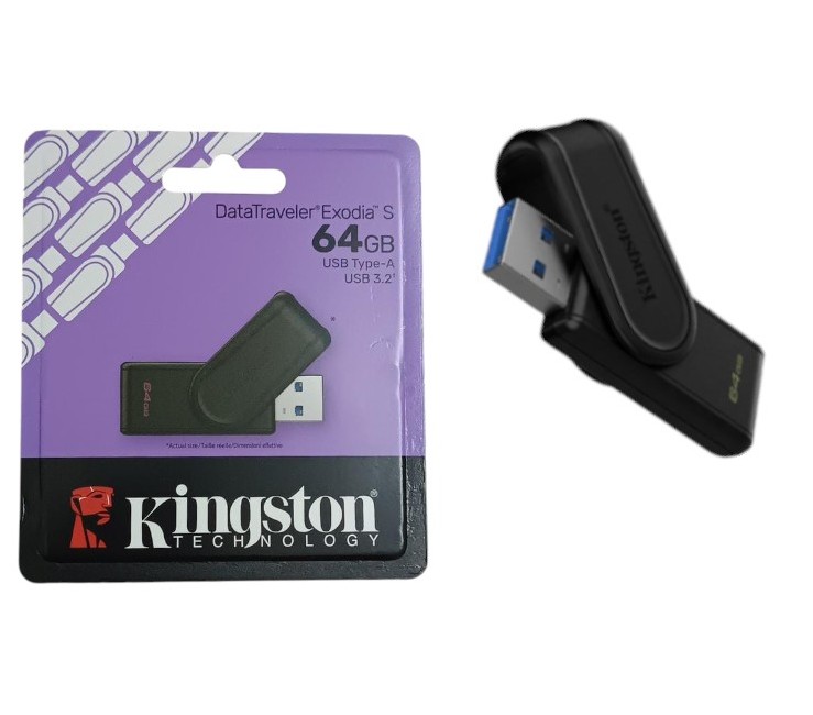 PENDRIVE DE 64GB KINGSTON             DTXS-64GB