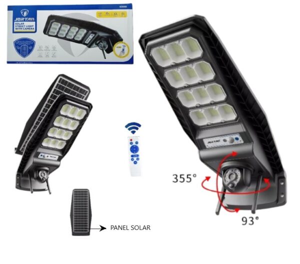 CAMARA CON REFLECTOR LED SOLAR            JT-83088
