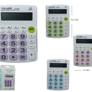 CALCULADORA KARUDIA 12 DIGITOS               KK-8835B
