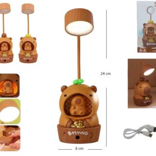 VELADOR CAPYBARA BAÑERA C/SACAPUNTAS XJD-73          LED-83064