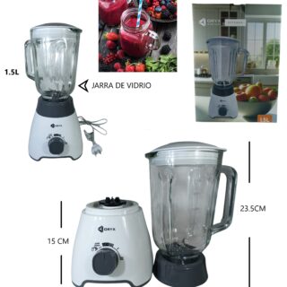 LICUADORA ORYX 1.5L JARRA DE VIDRIO          OR-1003