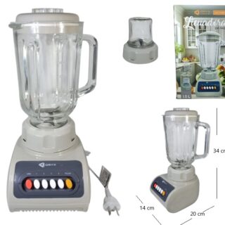 LICUADORA 1.5L C/MOLINILLO (PLASTICO) 500W HY-999P