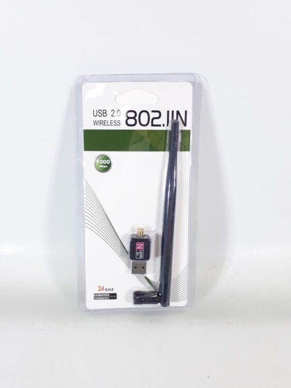 ANTENA WIFI 1200 Mpps USB 2.0 802IIN             A-802B