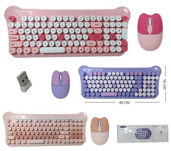 SET DE TECLADO Y MOUSE INALAMBRICO             AS-212