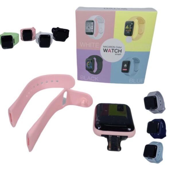 RELOJ SMART WATCH MACARRON                D20