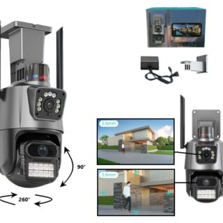 CAMARA IP 360°          V380-DM06