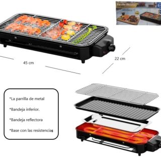 PARRILLA ELECTRICA 1500W OM              OM-6112