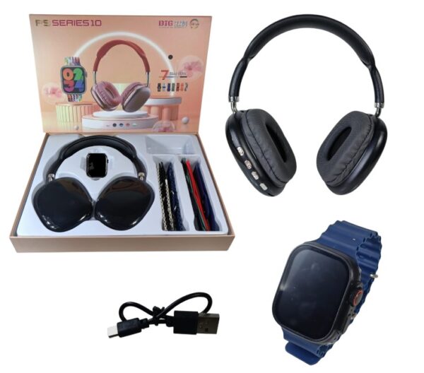 SET DE AURICULAR BT P9 SERIE 10 C/RELOJ SMART          P9