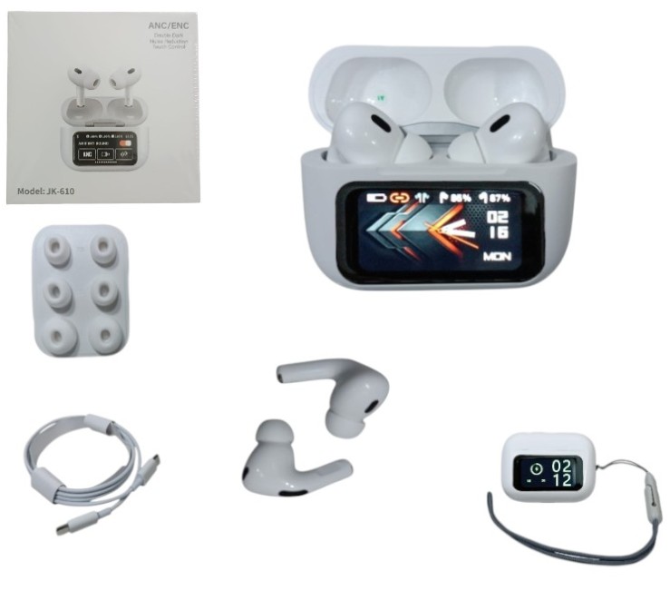 AURICULAR BLUETOOTH CON PANTALLA           JK-610