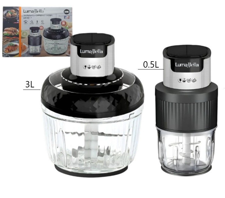 SET DE PROCESADOR DE VIDRIO 0.5L Y 3L 800W LB-56017