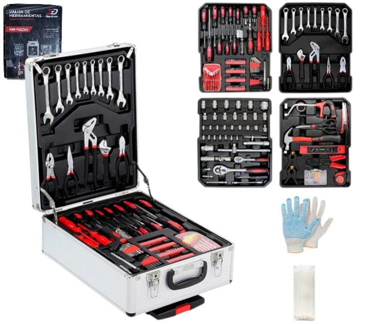 MALETA DE HERRAMIENTAS 499 EN 1 SD0499
