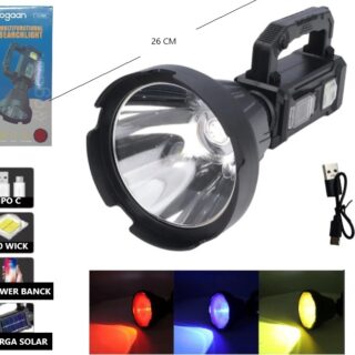 LINTERNA MULTIFUNCION BUSCA HUELLAS 4 LENTES          W5109