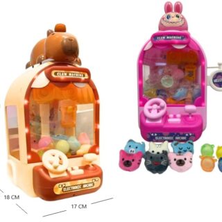 MAQUINA GARRITA ATRAPA CAPYBARA Y LABUBU 2024-5A       2024-3A