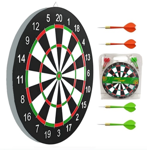 JUEGO DE DARDO 15" TIRO AL BLANCO - MEDIANO